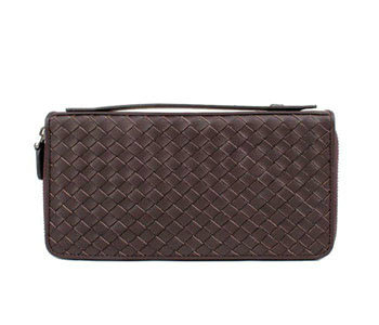 Bottega Veneta intrecciato leather document ase 1155020 brown